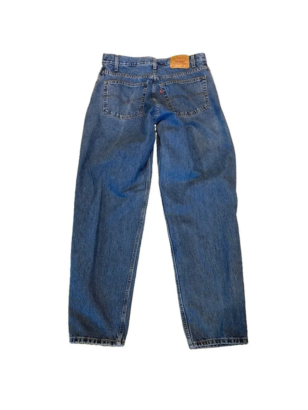 Vintage Levis 560 Loose Fit Jeans Men's Size 36x34 Medium Wash Tapered Leg 90s